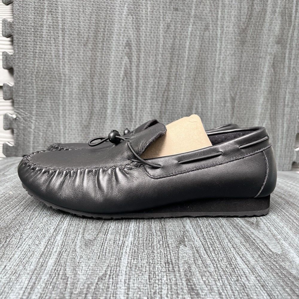 SAS Shoes Running Late X Slip On Loafers Black Leather Women’s 9WW - Picture 2 of 9
